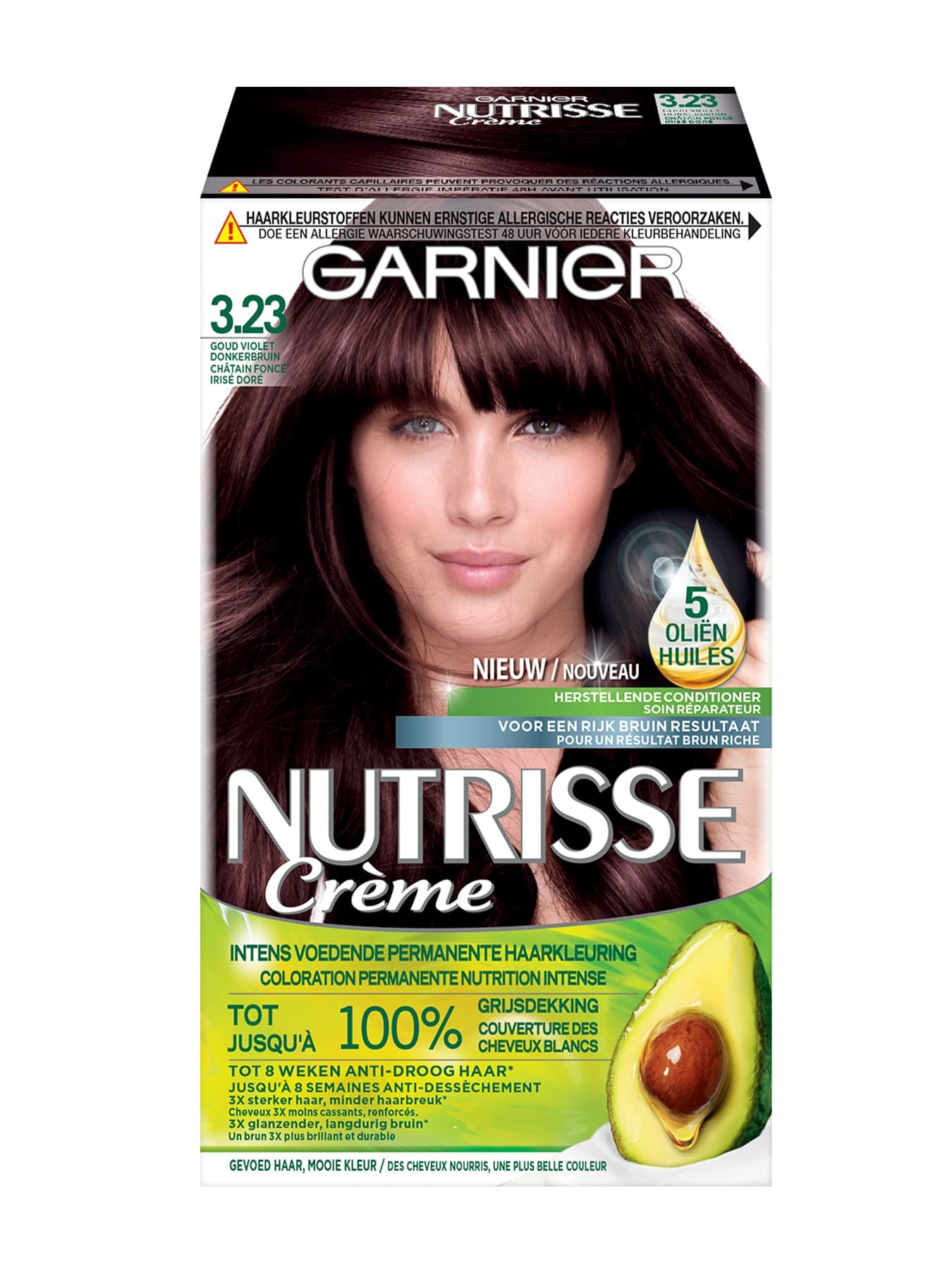 GAR Nutrisse Reno 2020 323 GoudViolet Donkerbruin front